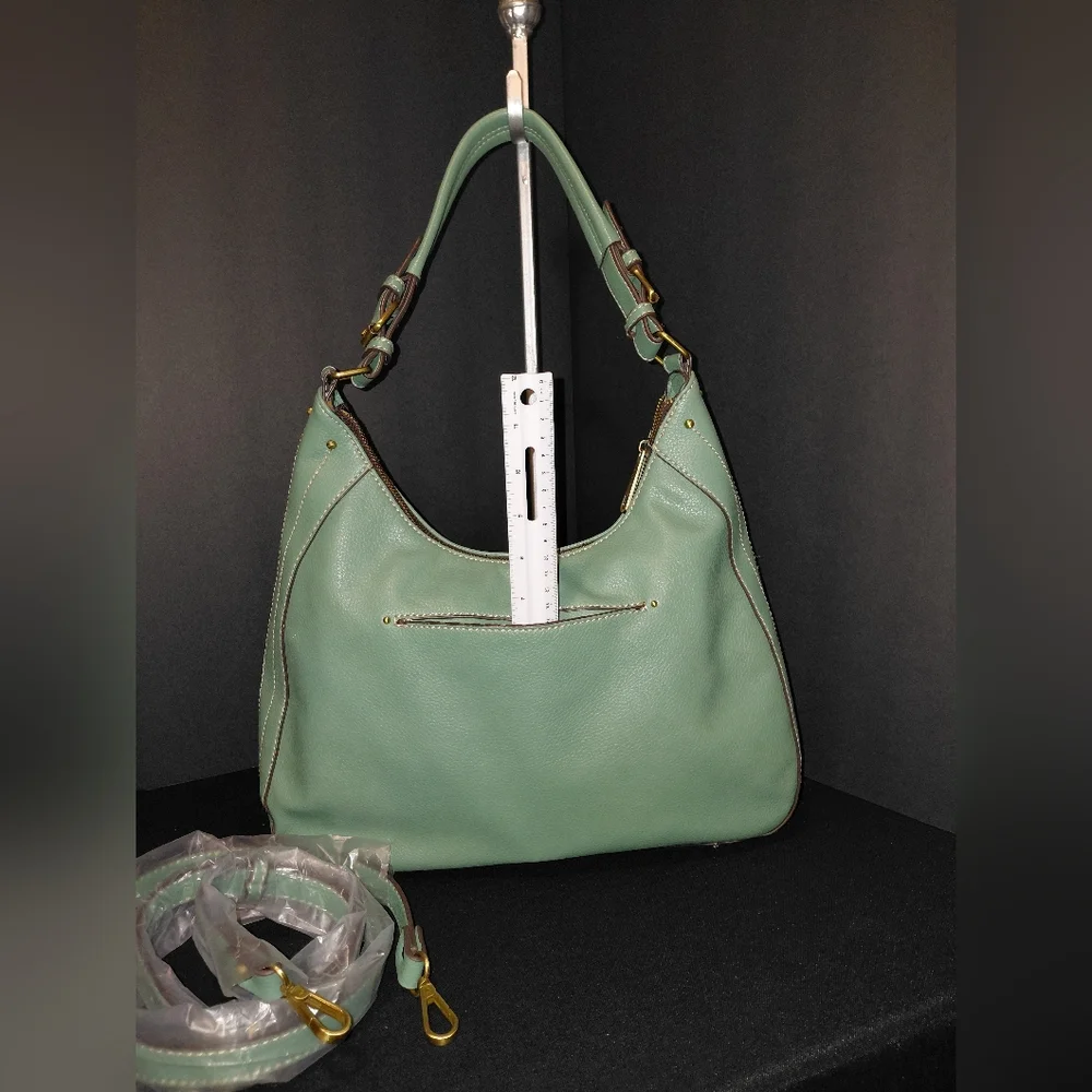 CHALA SAGE GREEN HOBO BAG/PURSE - Picture 3 of 16